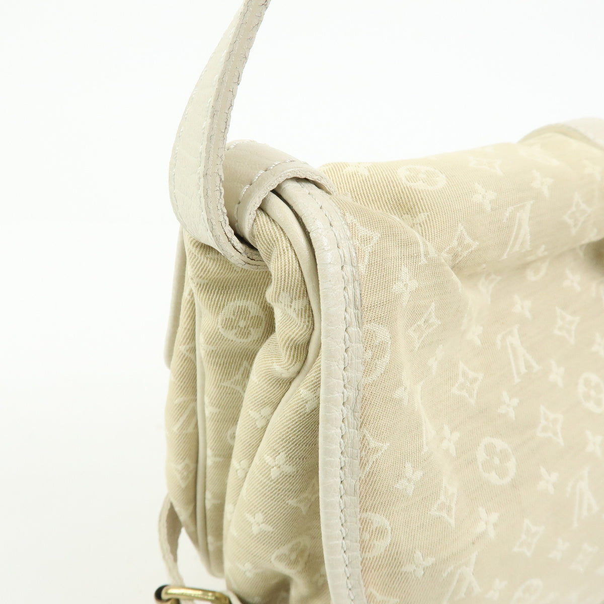 Louis Vuitton Monogram Mini Lin Saumur 30 Shoulder Bag Dune M95314