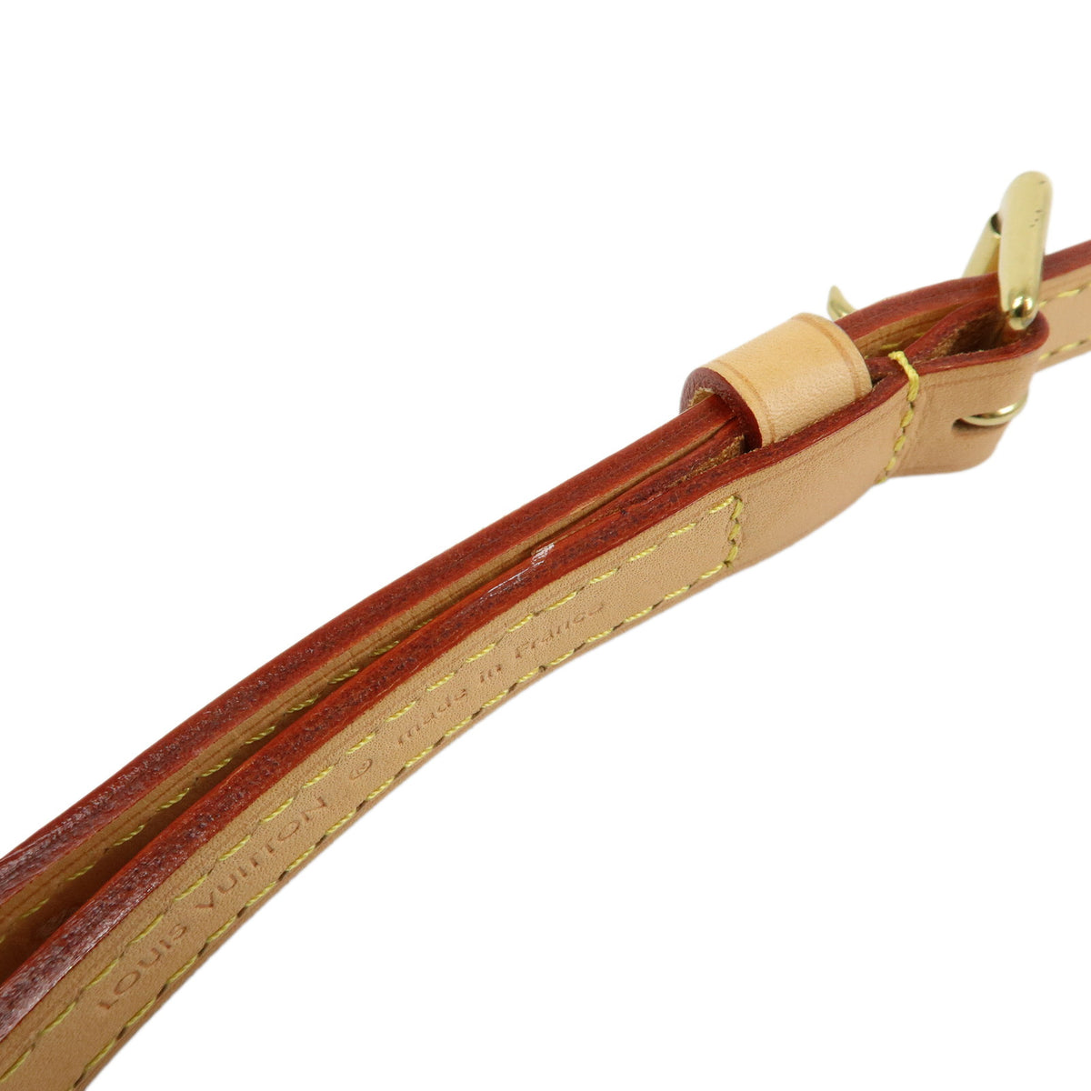 Louis Vuitton Adjustable Leather Shoulder Strap 120cm 1.6cm J52312