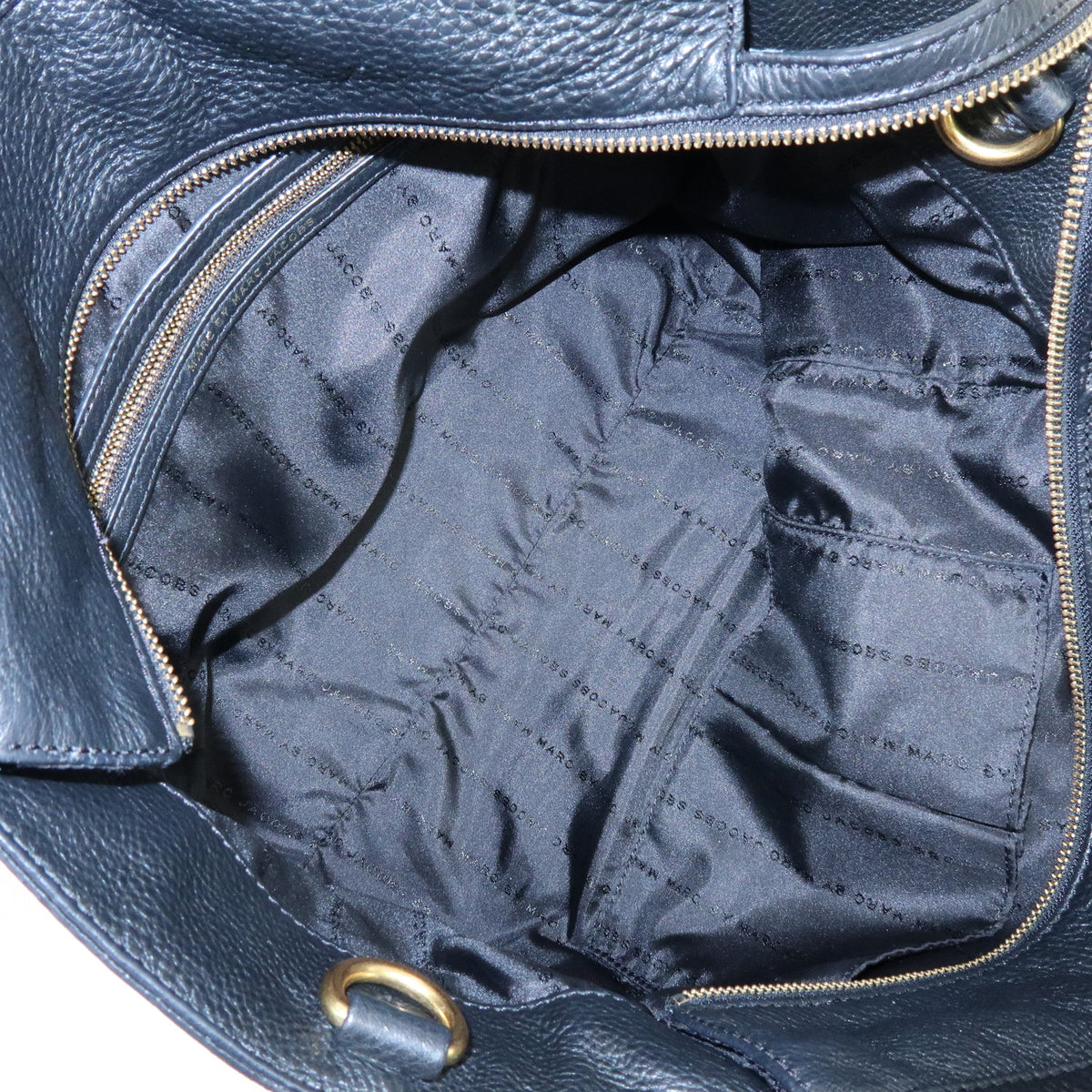 MARC by MARC JACOBS Top Handle Leather 2Way Bag Shoulder Bag Black