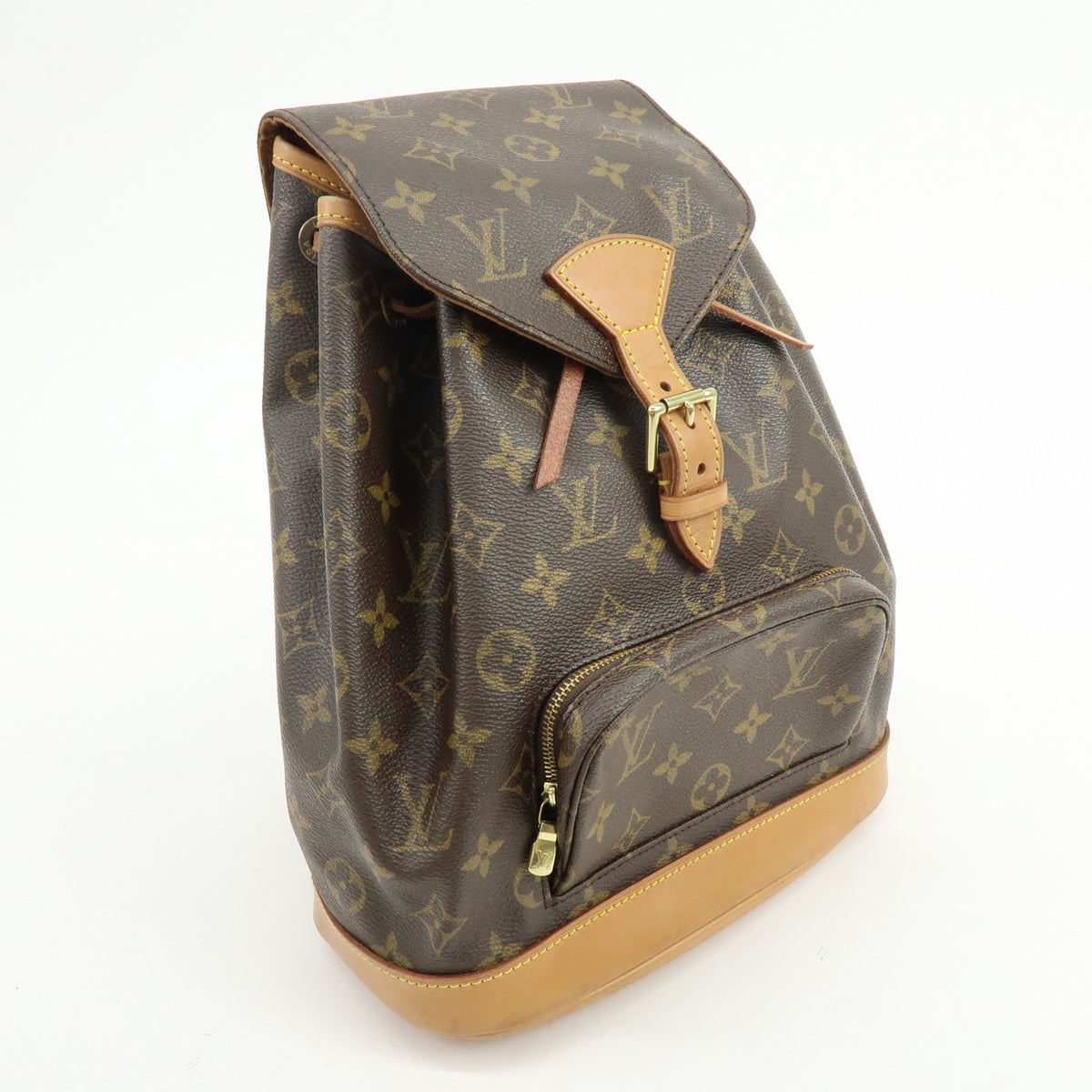 Louis Vuitton Monogram Montsouris MM Backpack Brown M51136