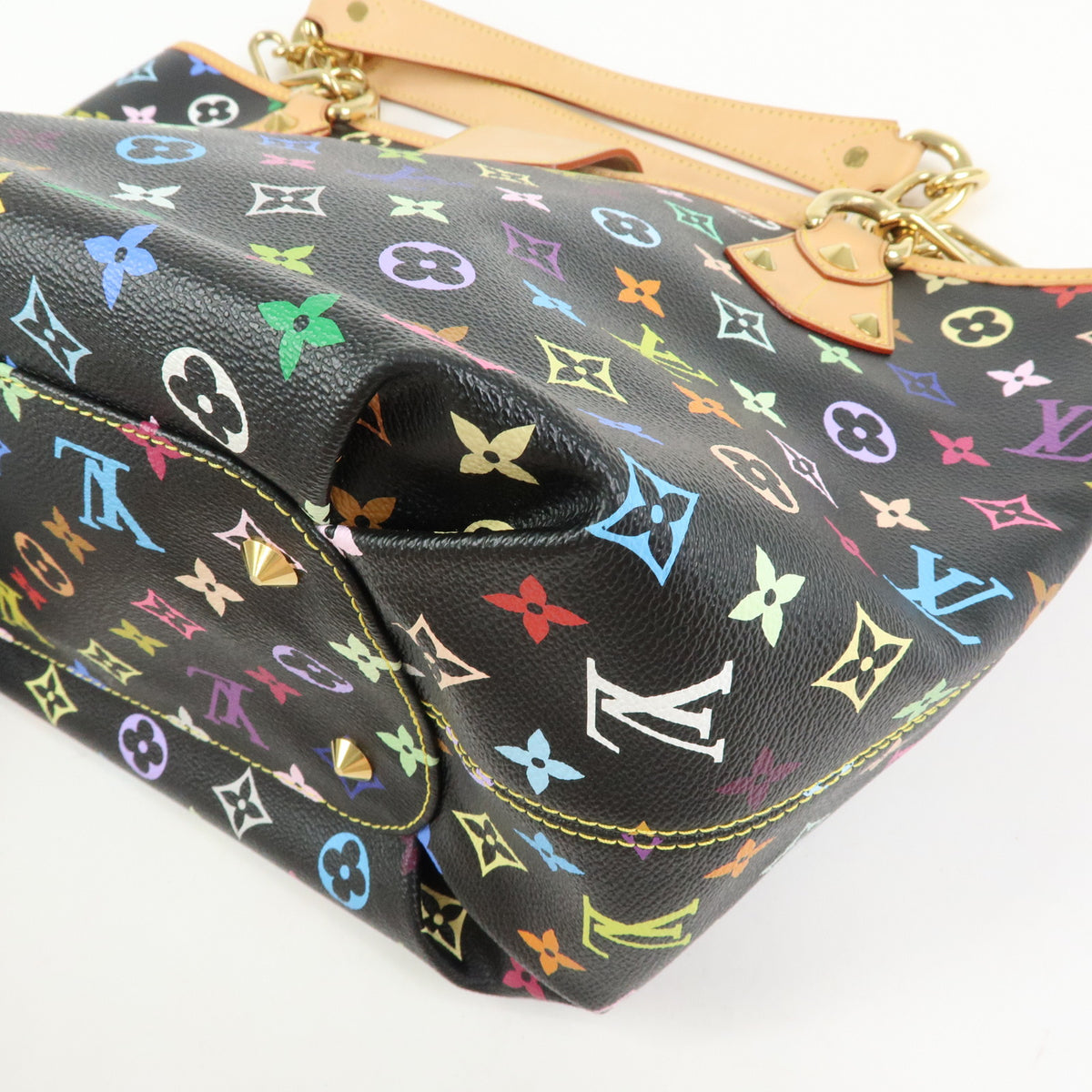 Louis Vuitton Monogram Multicolor Annie GM Canvas Tote Bag M40304