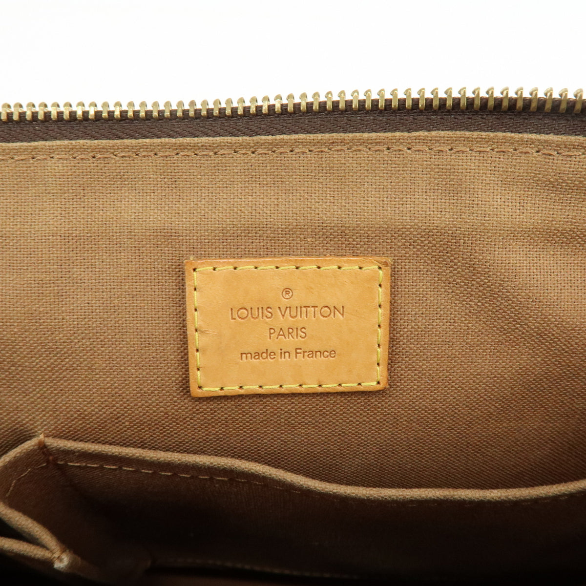 Louis Vuitton Monogram Popincourt Haut Shoulder Bag Brown M40007