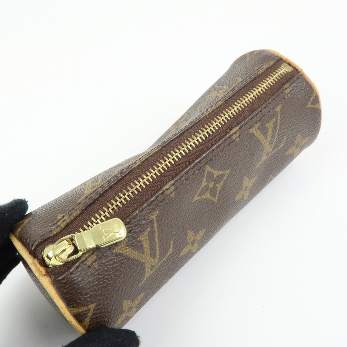 Louis Vuitton Lot of 3 Monogram Taiga Pouch Key Case Brown Epicea