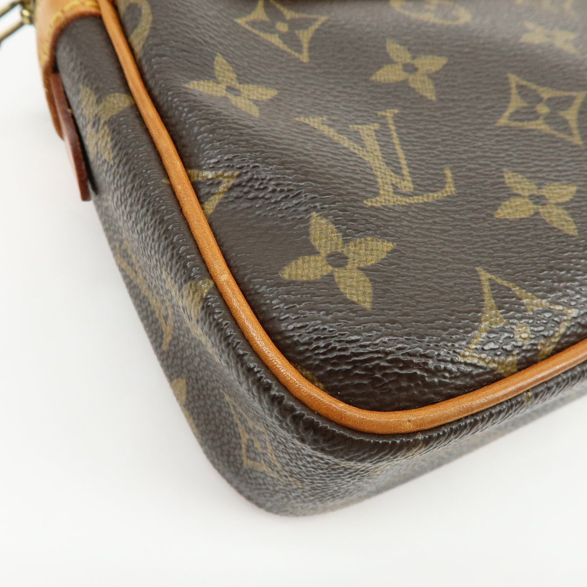 Louis Vuitton Monogram Compiegne 23 Pouch Clutch Bag Brown M51847