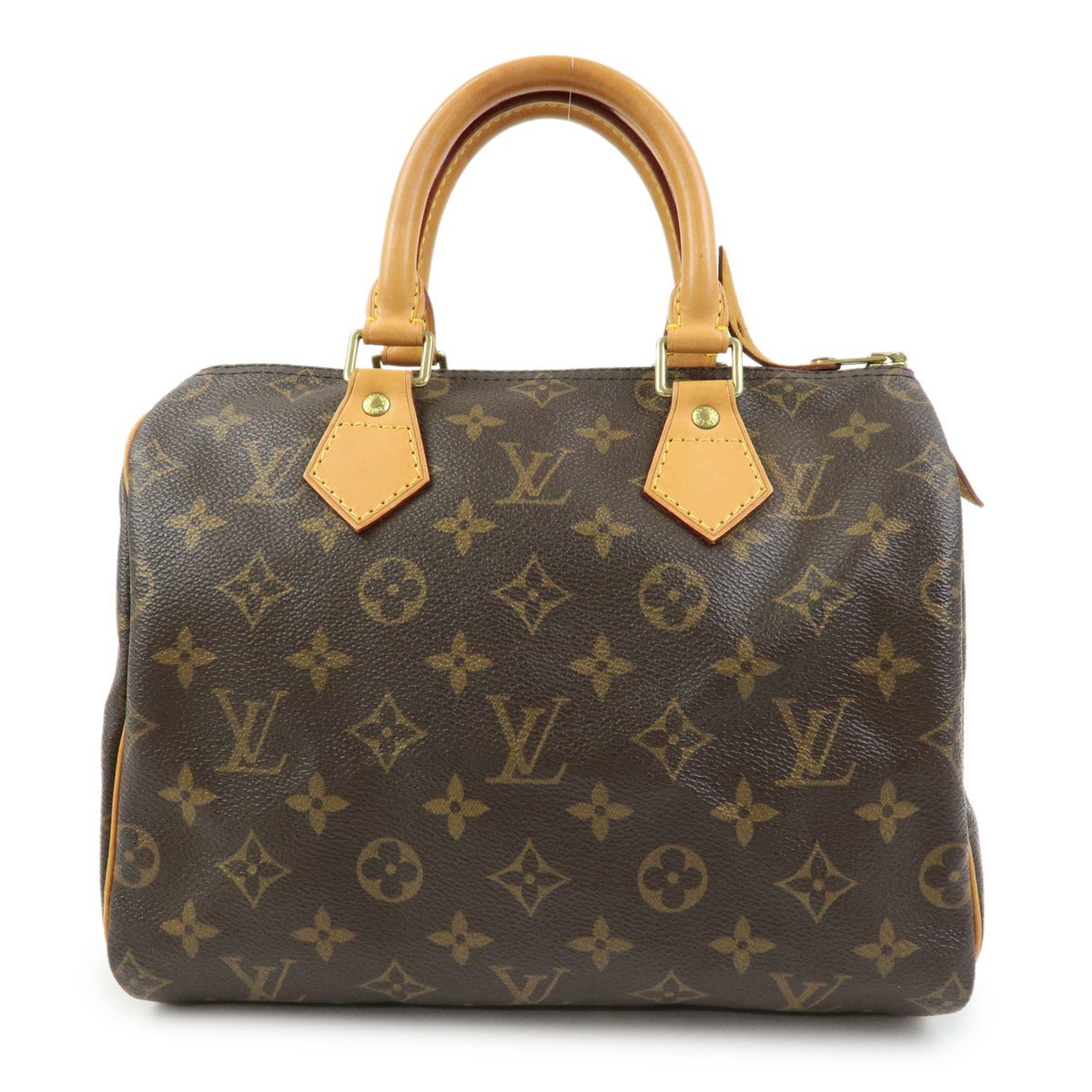 Louis Vuitton Monogram Speedy 25 Boston Bag Hand Bag Brown M41528
