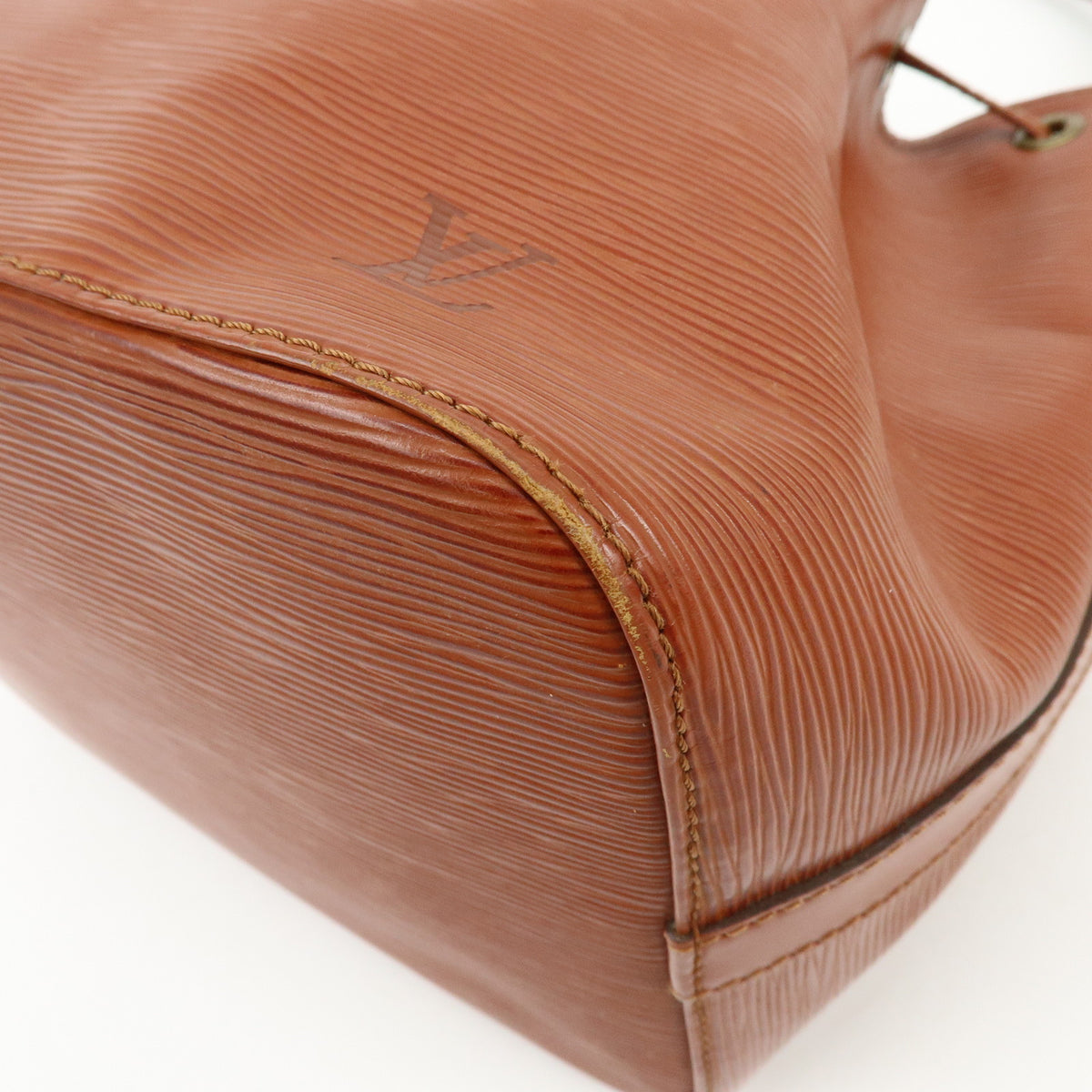 Louis Vuitton Epi Petit Noe Shoulder Bag Kenya Brown M44103