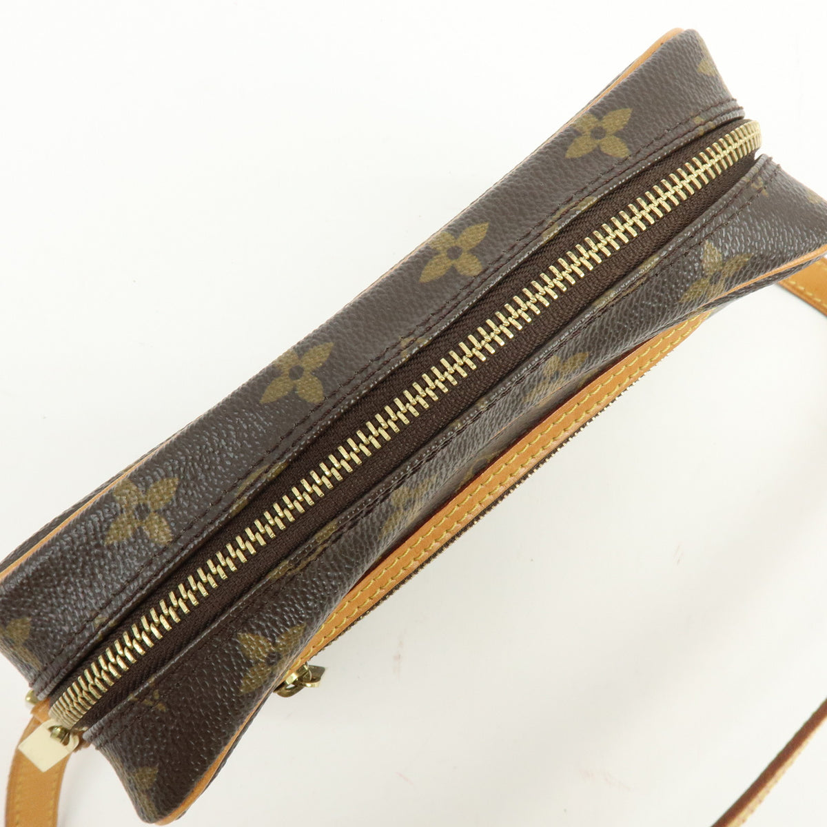 Louis Vuitton Monogram Pochette Cite Shoulder Bag Brown M51183