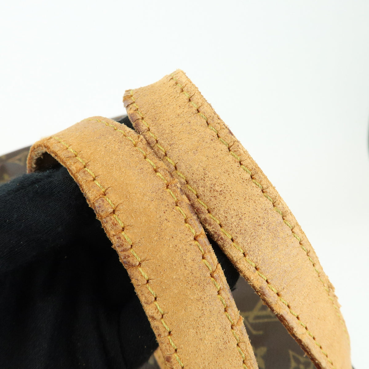 Louis Vuitton Monogram Sac Souple 55 Boston Bag Brown M41622