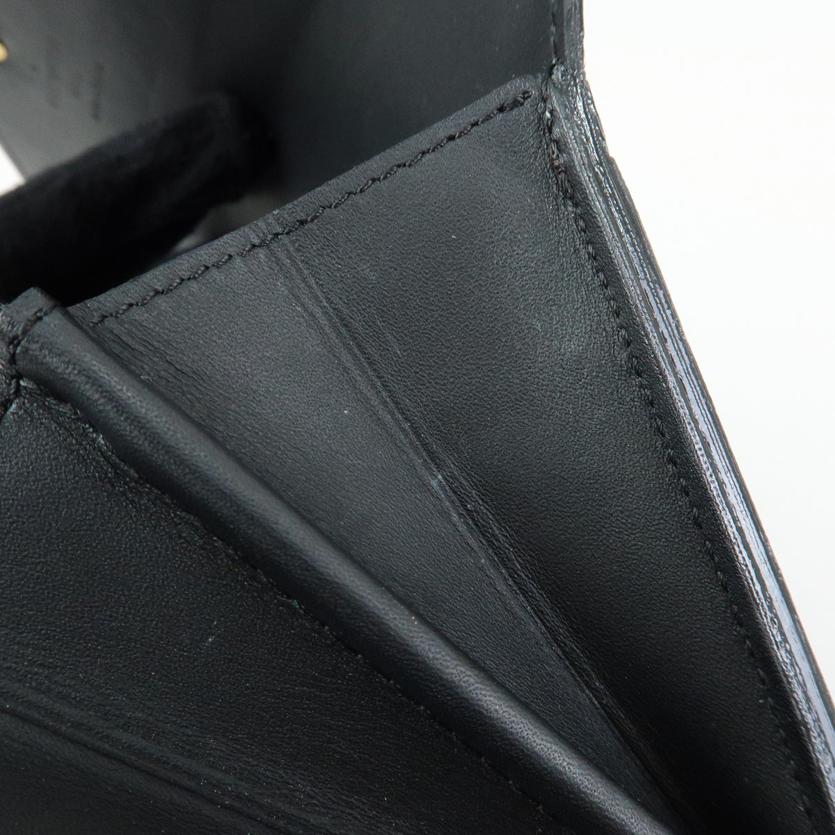 Louis Vuitton Monogram Vernis Portefeuille Sarah Stickers Noir M50371
