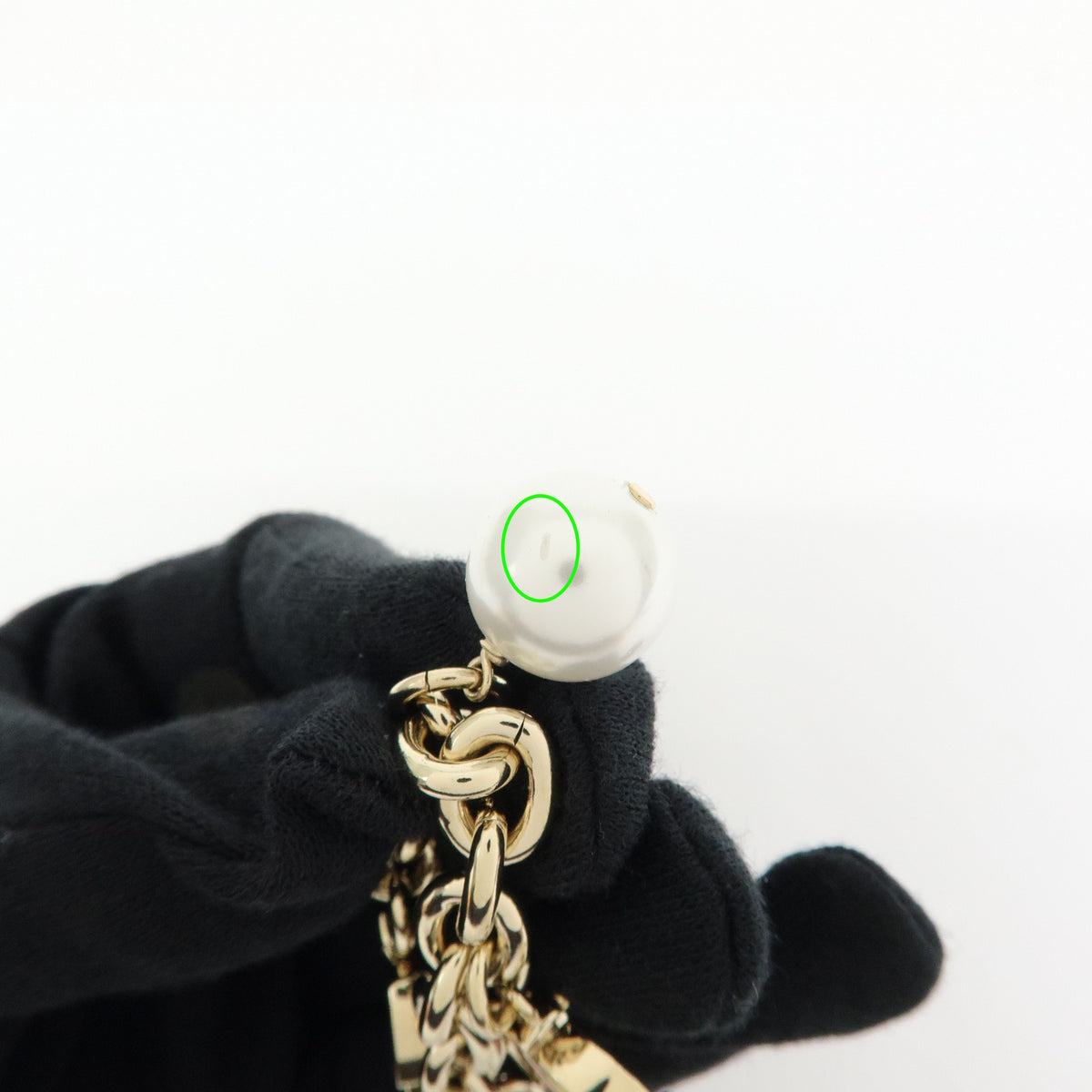 Christian Dior Montaigne Metal Bag Charm Key Holder Gold