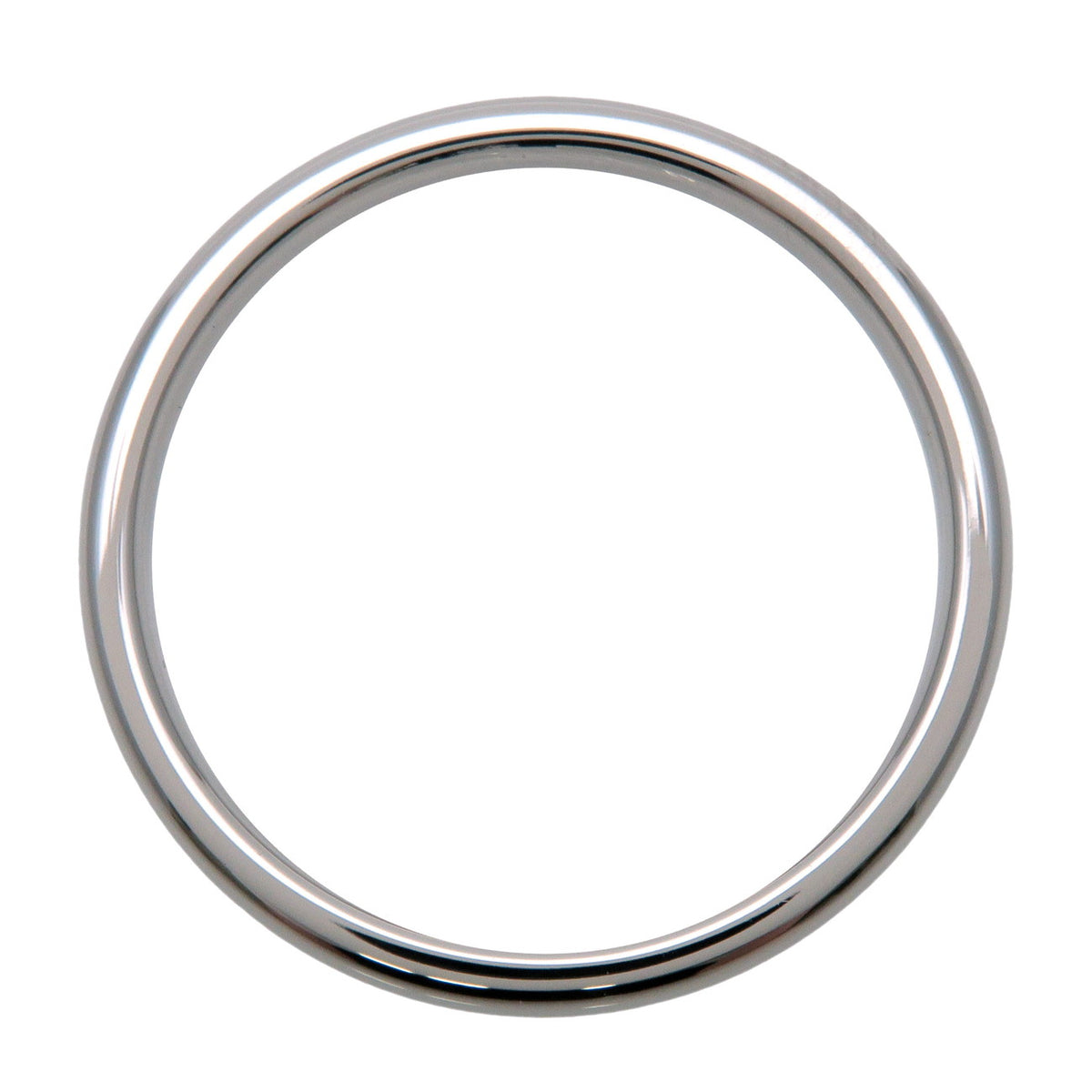 Tiffany & Co Forever Wedding Ring Classic Band Ring PT950 Platinum US6