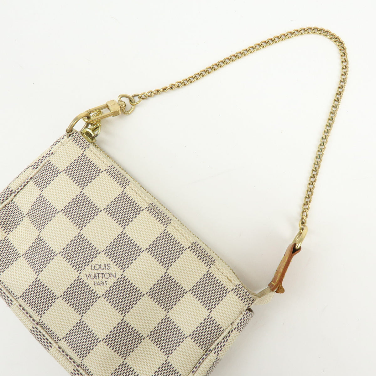 Louis Vuitton Damier Azur Mini Pochette Accesoire Pouch N58010