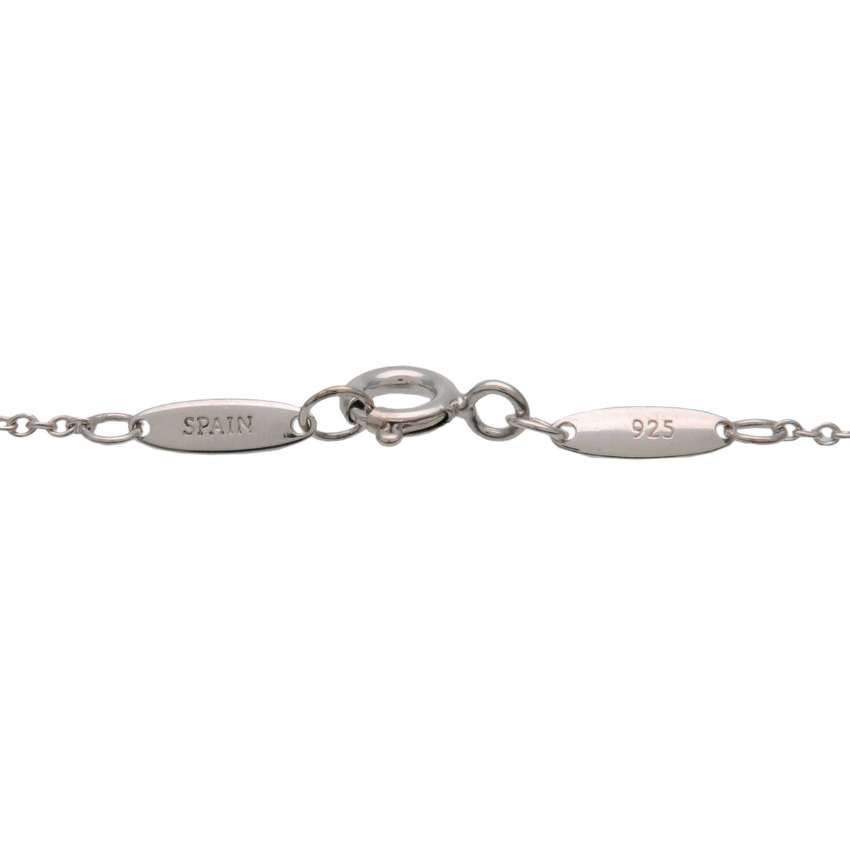 Tiffany & Co By The Yard 1P Diamond Necklace SV925 Silver