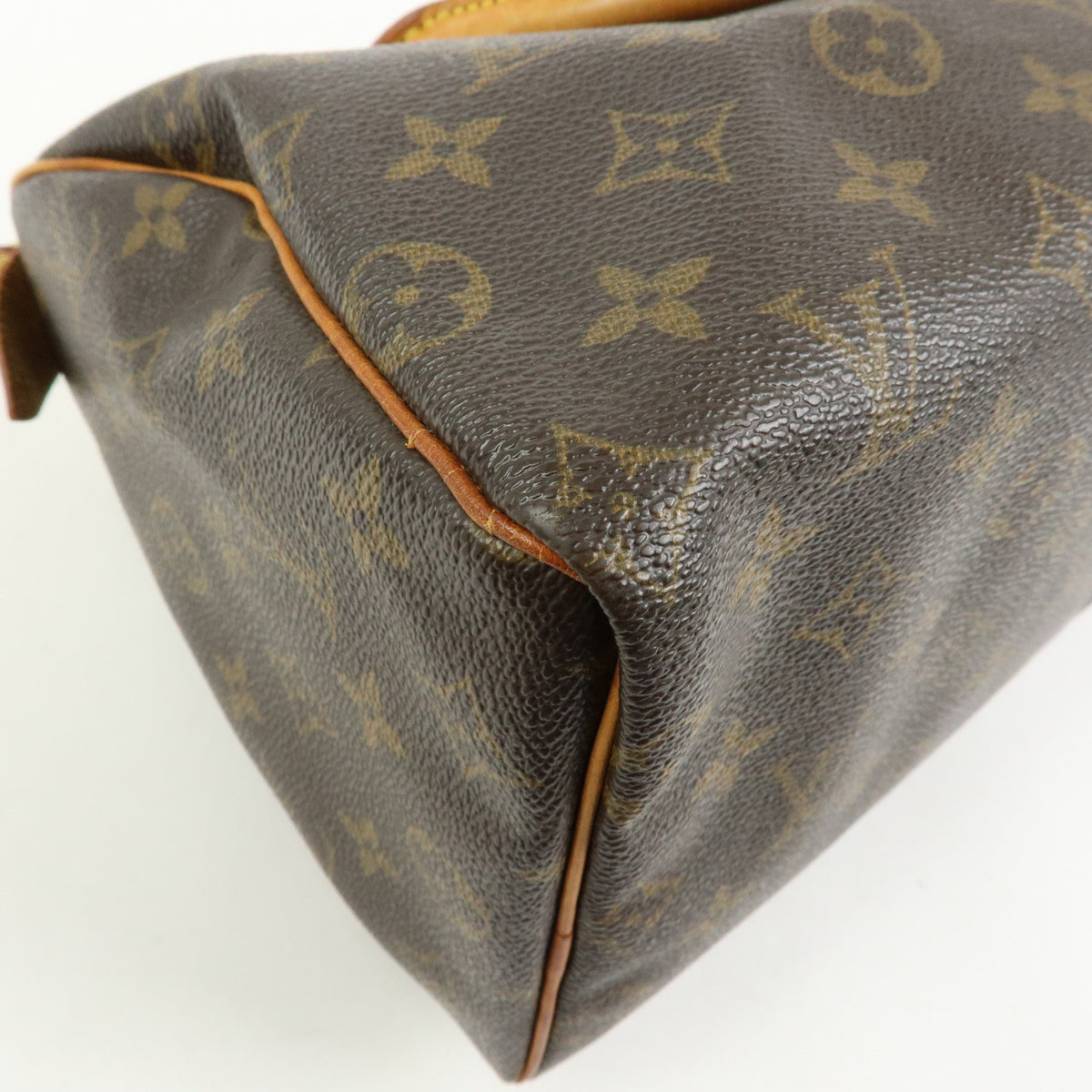 Louis Vuitton Monogram Speedy 25 Boston Bag Hand Bag Brown M41528