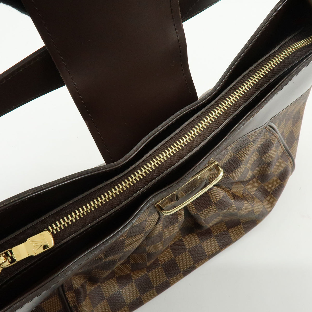 Louis Vuitton Damier Sistina MM Shoulder Bag Damier Ebene N41541