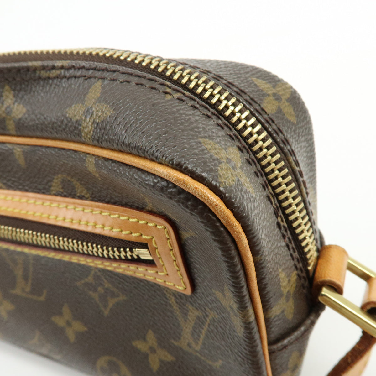 Louis Vuitton Monogram Pochette Cite Shoulder Bag Brown M51183
