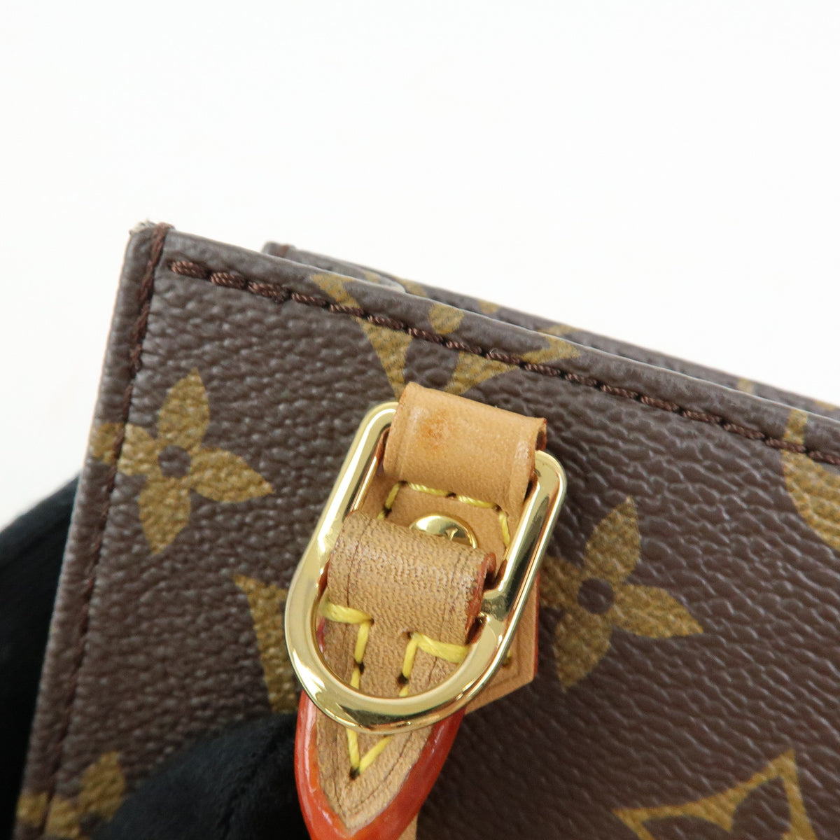 Louis Vuitton Monogram Petit Sac Plat 2Way Hand Shoulder Bag M69442