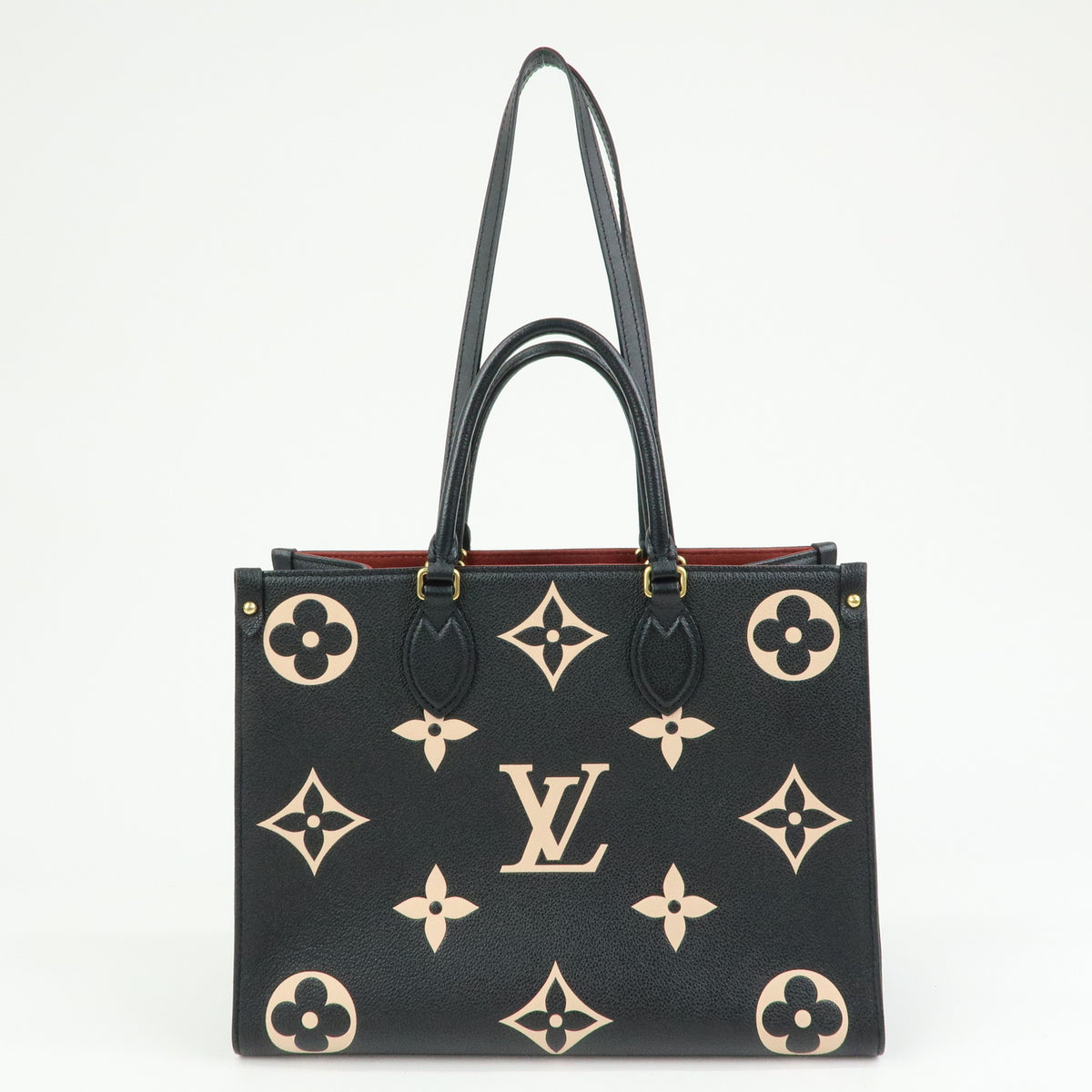 Louis Vuitton Bicolor Monogram Empreinte On The Go MM Tote Bag M45495