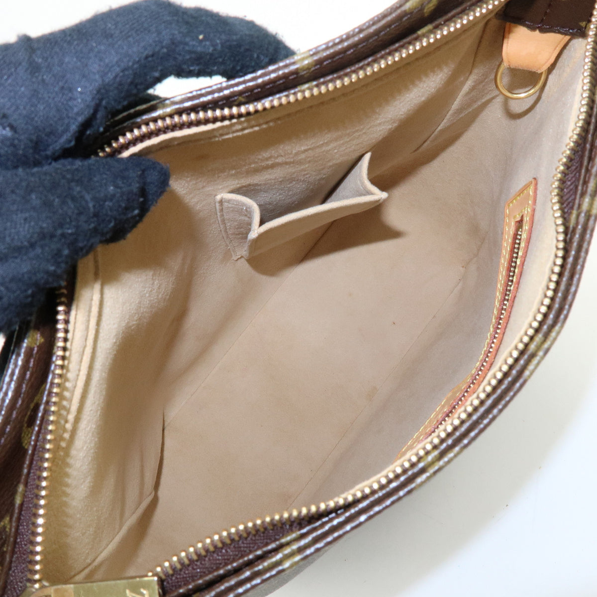 Louis Vuitton Monogram Looping GM Shoulder Bag Brown M51145