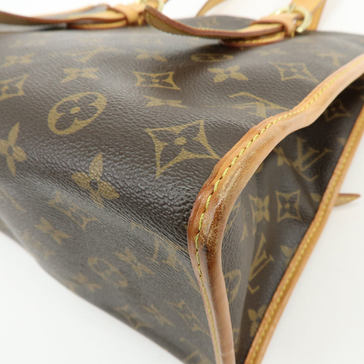 Louis Vuitton Monogram Popincourt Haut Shoulder Bag Brown M40007
