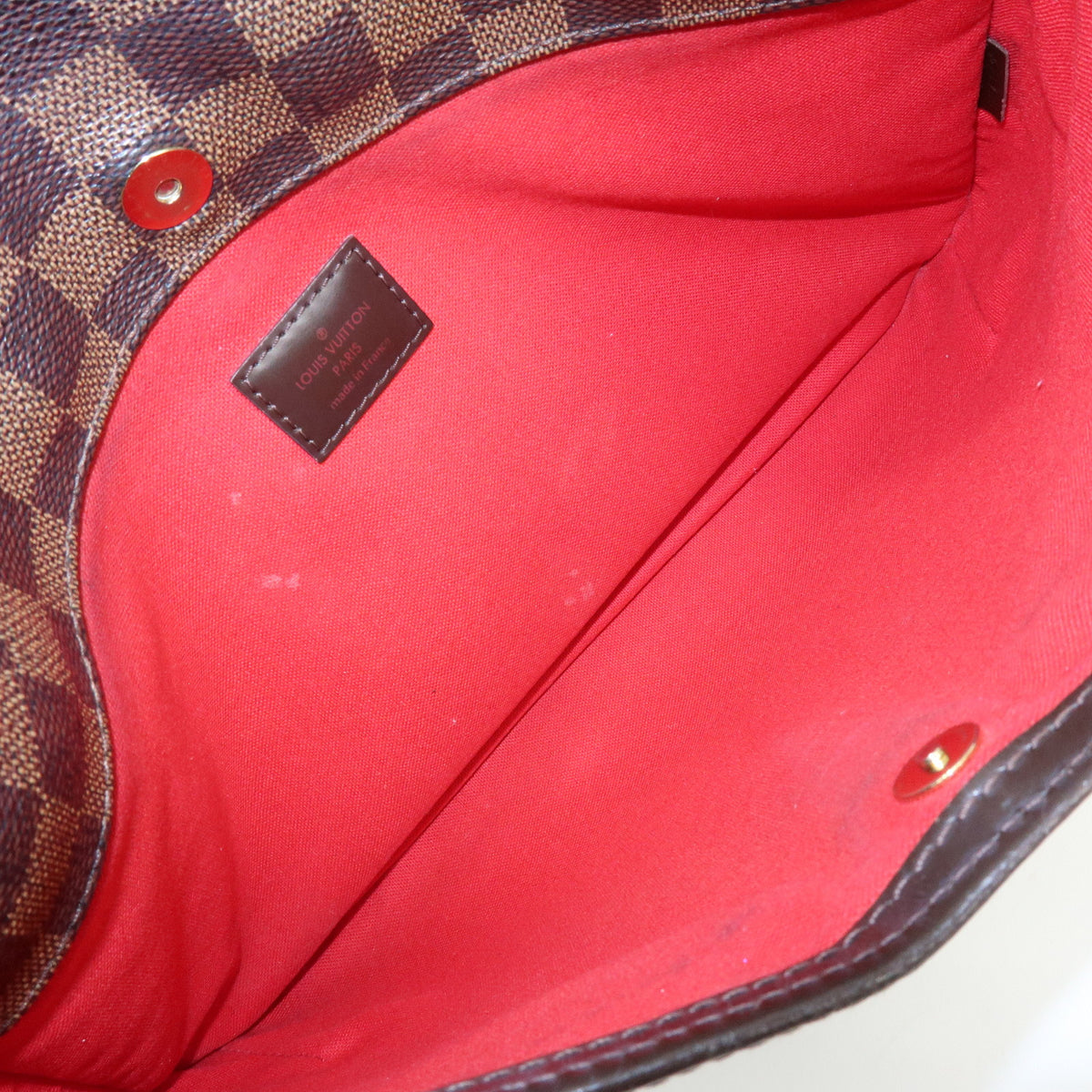 Louis Vuitton Damier Bloomsbury PM Canvas Leather Shoulder Bag N42251