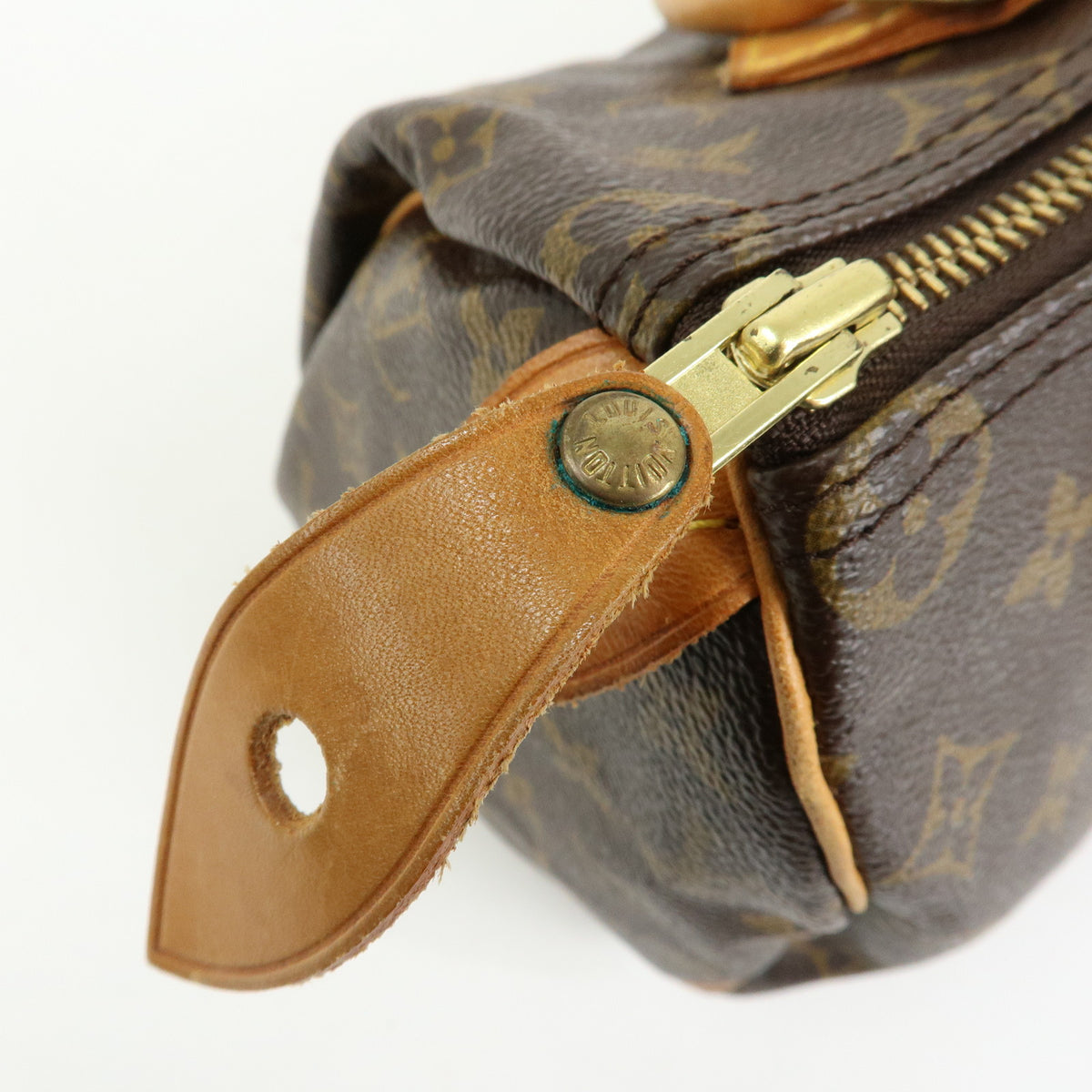Louis Vuitton Monogram Speedy 25 Boston Bag Hand Bag Brown M41528
