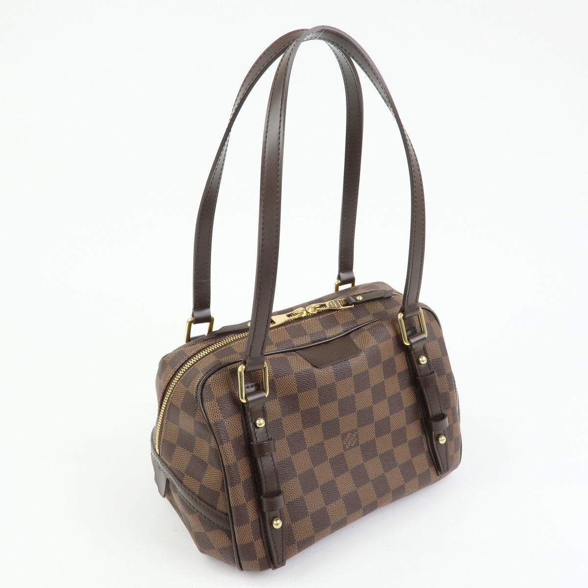 Louis Vuitton Damier Ebene Rivington PM Shoulder Bag Hand Bag N41157