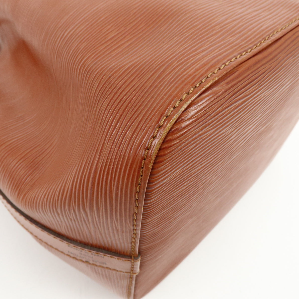 Louis Vuitton Epi Petit Noe Shoulder Bag Kenya Brown M44103