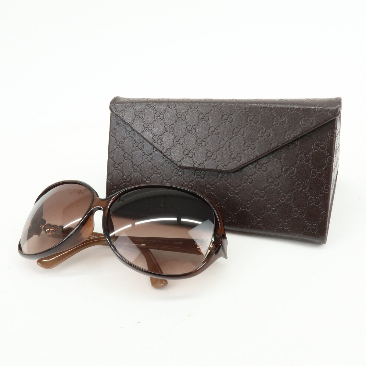 GUCCI Interlocking G Lovely Heart Plastic Sunglasses 64 □13 GG3792/F/S