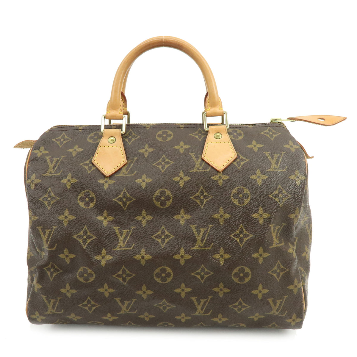 Louis Vuitton Monogram Speedy 30 Boston Bag Hand Bag Brown M41526