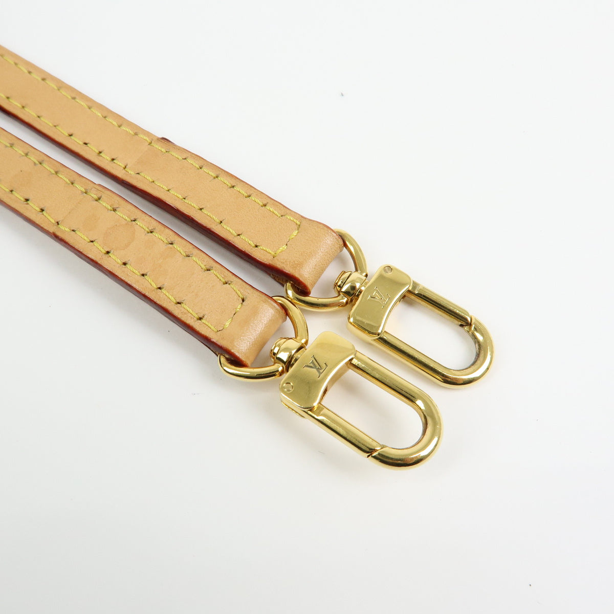 Louis Vuitton Nume Leather Shoulder Strap 120cm Natural J00145