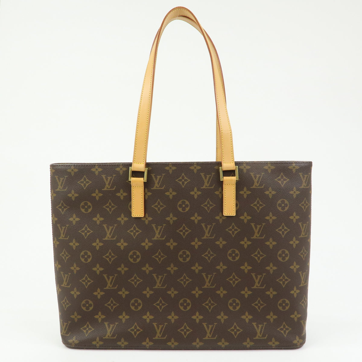 Louis Vuitton Monogram Luco Tote Bag Shoulder Bag Brown M51155