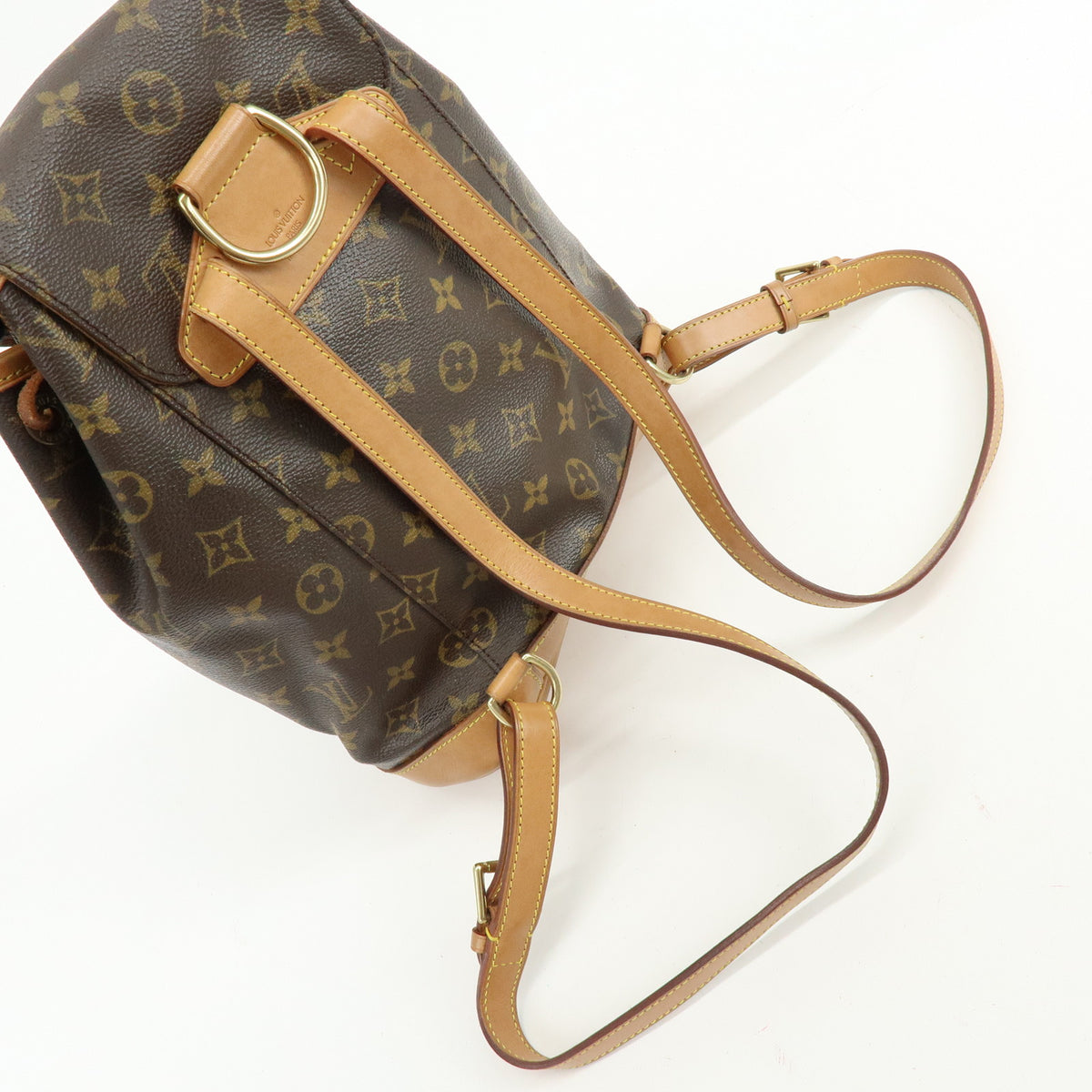Louis Vuitton Monogram Montsouris MM Backpack Brown M51136