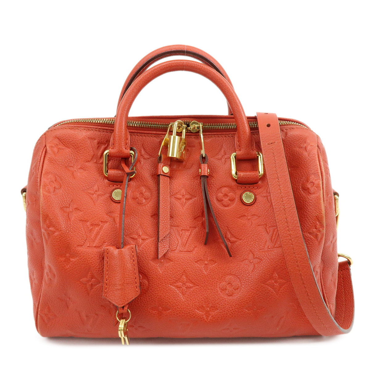 Louis Vuitton Monogram Empreinte Speedy Bandouliere 25 Orient M40758