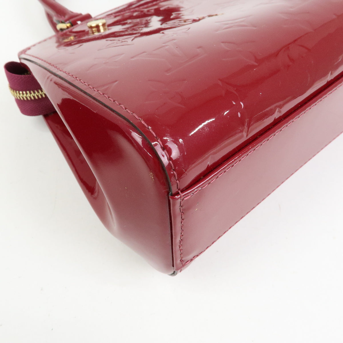 Louis Vuitton Monogram Vernis Brea PM 2Way Bag Hand Bag Magenta M50810