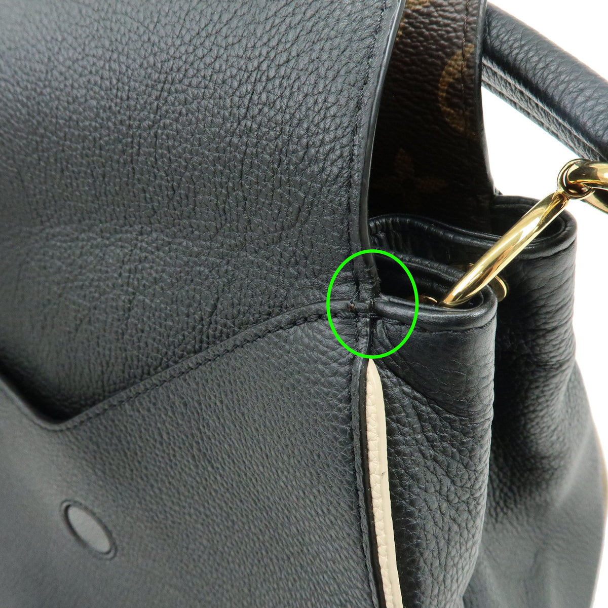 Louis Vuitton Monogram Double V 2Way Bag Shoulder Bag Noir Black M54439