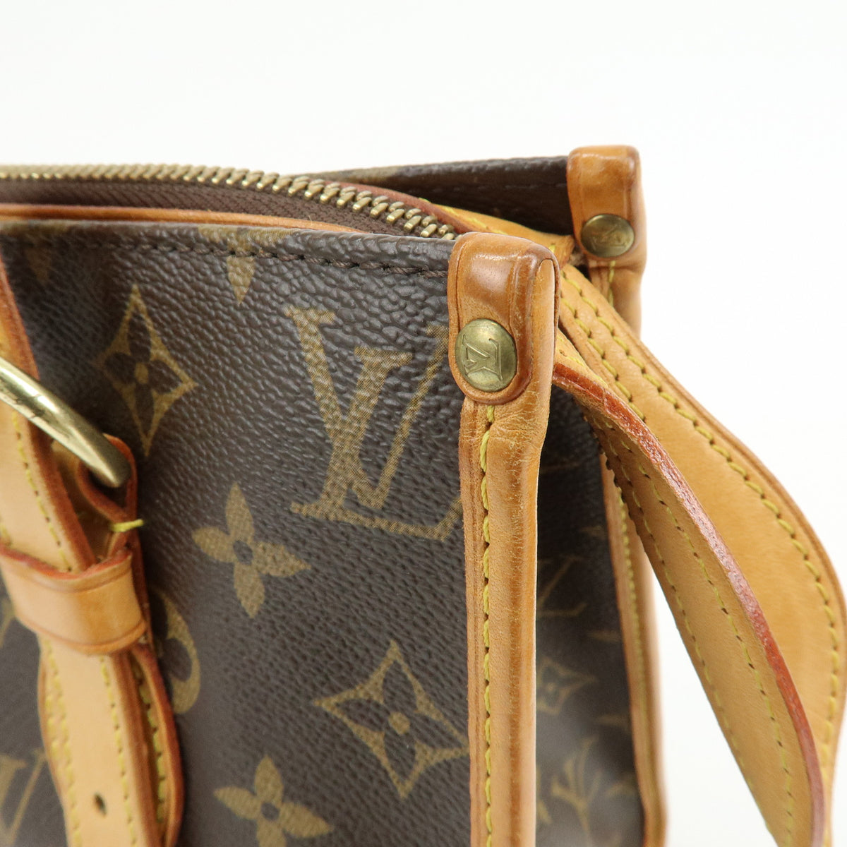Louis Vuitton Monogram Popincourt Haut Shoulder Bag Brown M40007