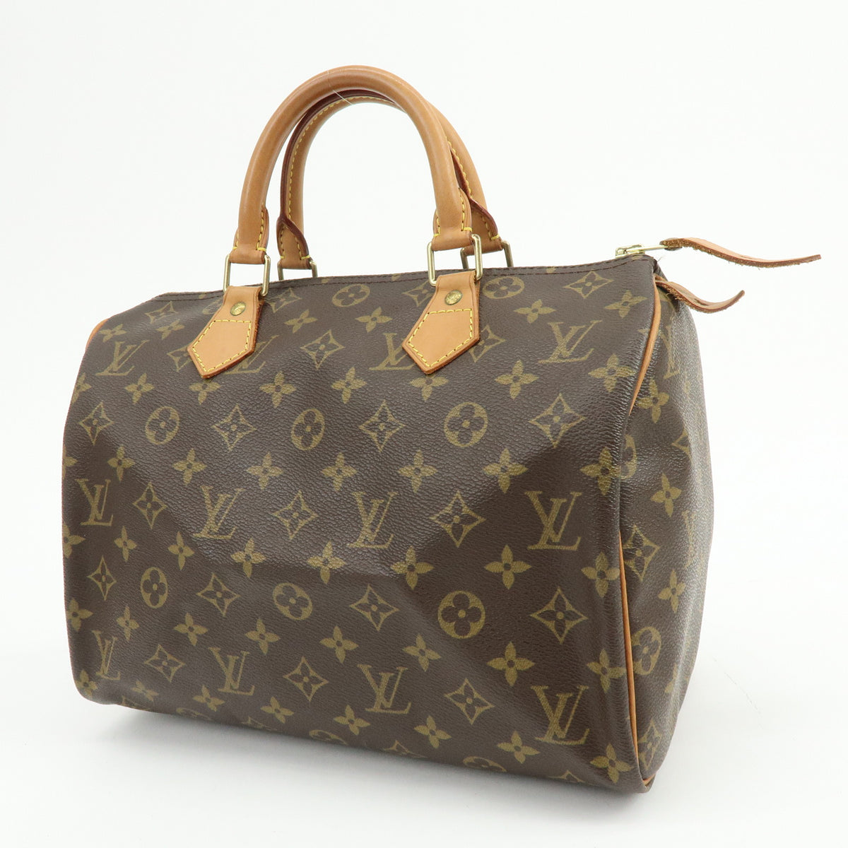 Louis Vuitton Monogram Speedy 30 Boston Bag Hand Bag Brown M41526