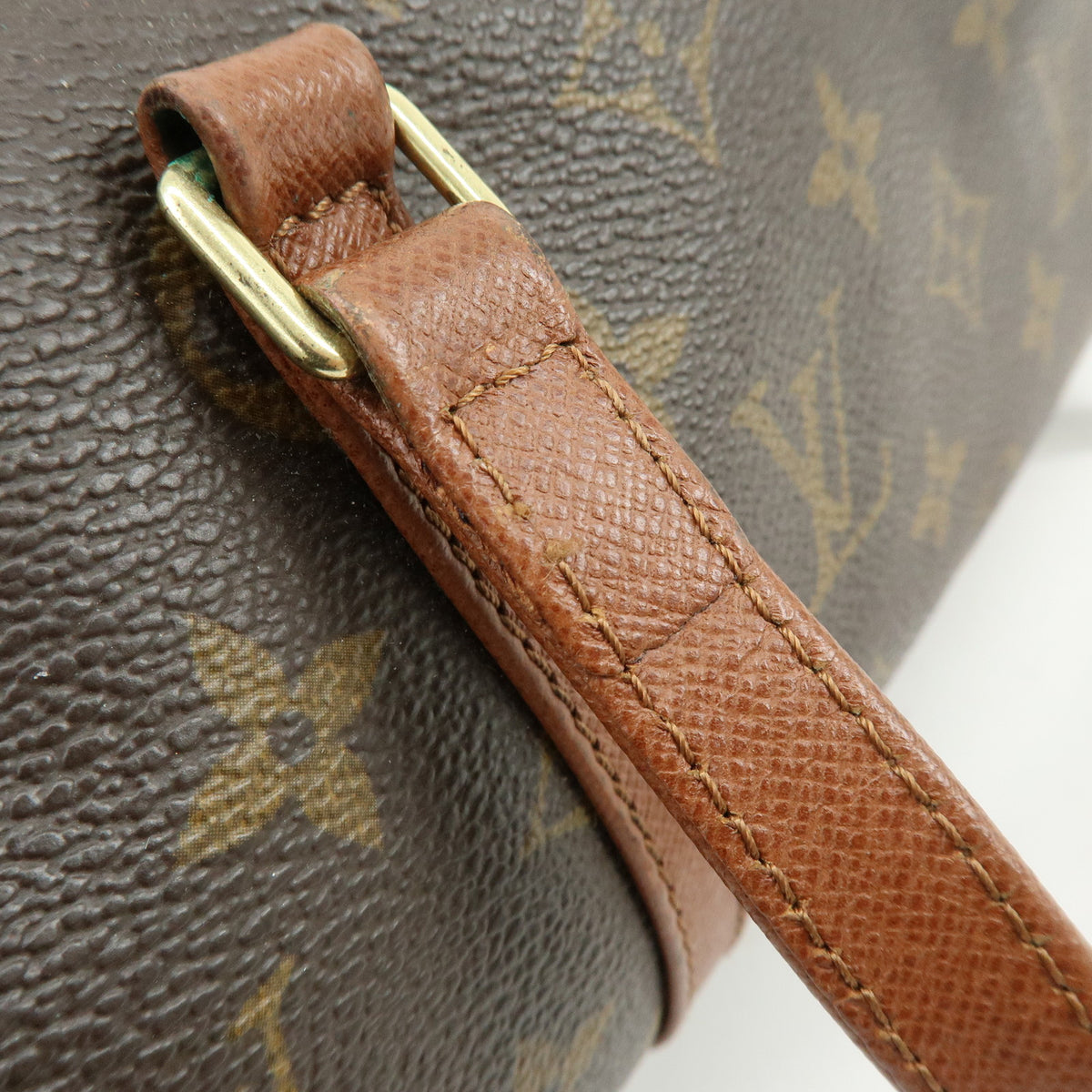Louis Vuitton Monogram Papillon 30 Hand Bag Brown M51365