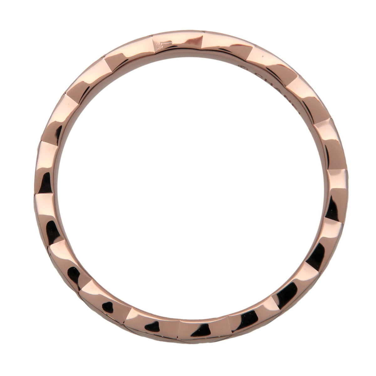 CHANEL COCO Crush Mini Ring K18 750PG Rose Gold #53 US6.25 J11785