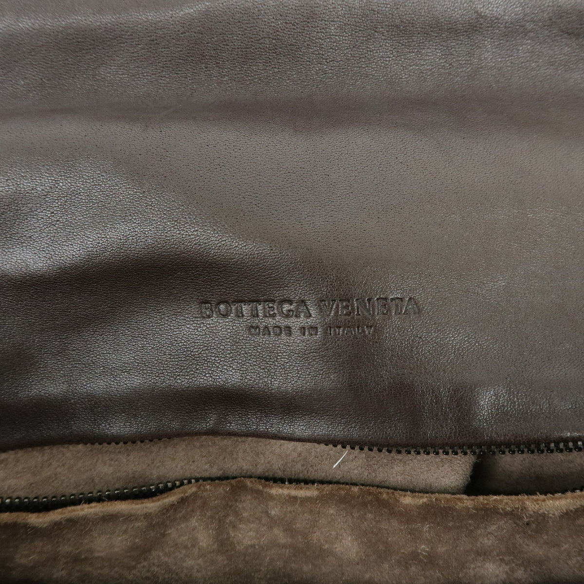 BOTTEGA VENETA Intrecciato Leather Shoulder Crossbody Bag Brown 245343