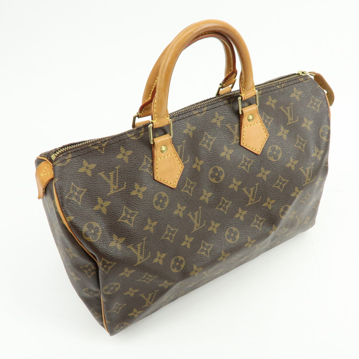 Louis Vuitton Monogram Speedy 35 Boston Bag Hand Bag M41524