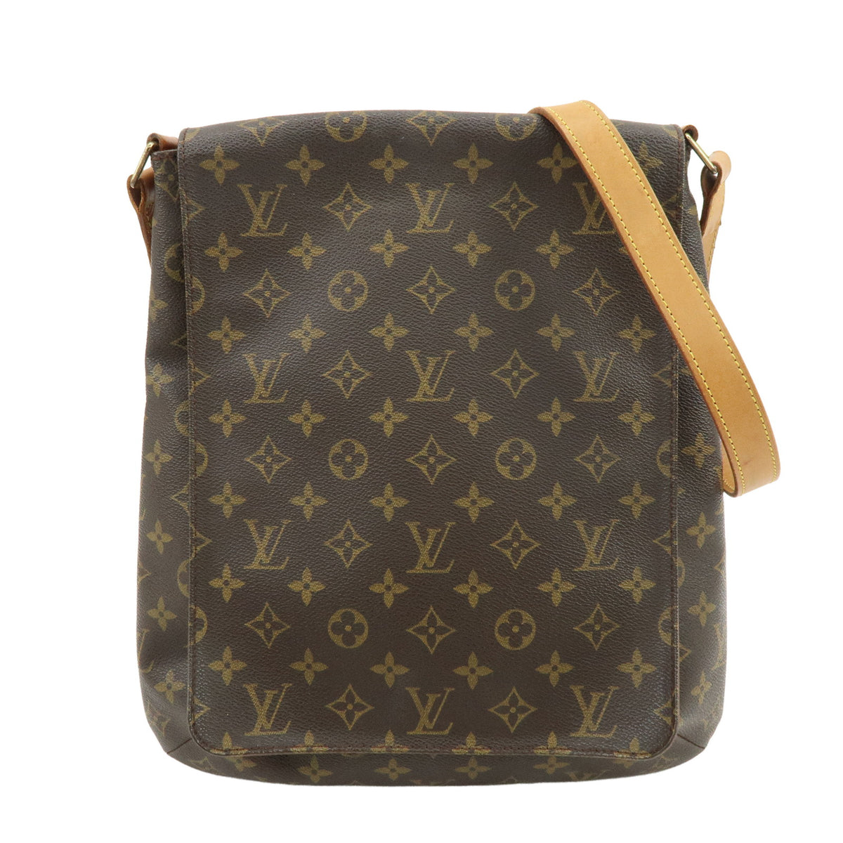 Louis Vuitton Monogram Musette Shoulder Bag Crossbody Bag Brown M51256