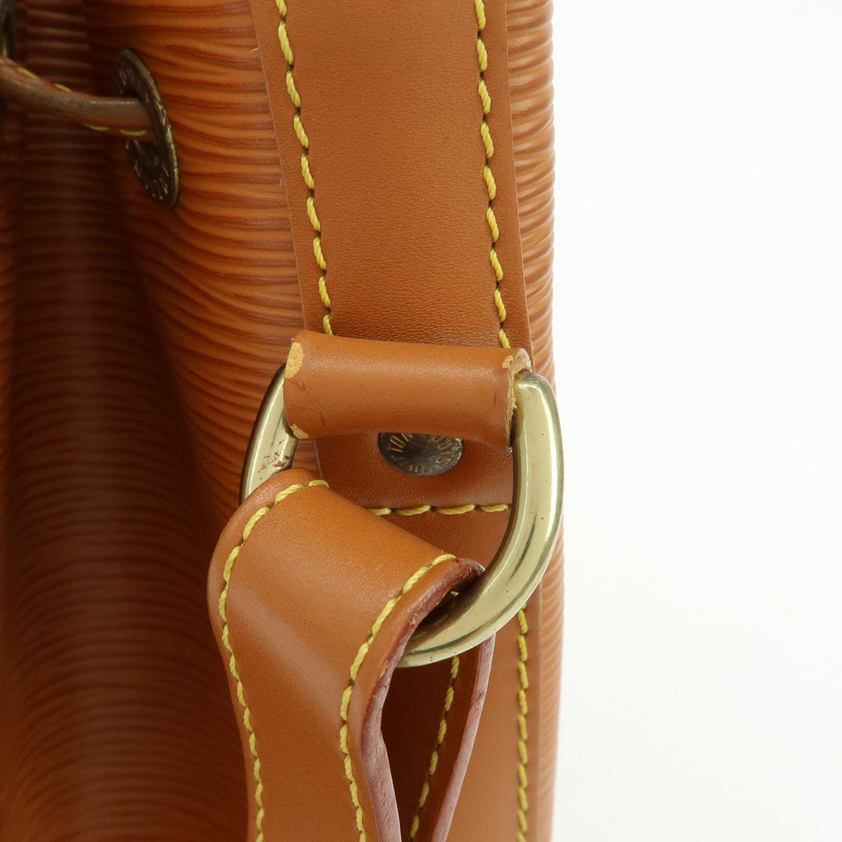 Louis Vuitton Epi Leather Petit Noe Shoulder Bag Zipang Gold M44108