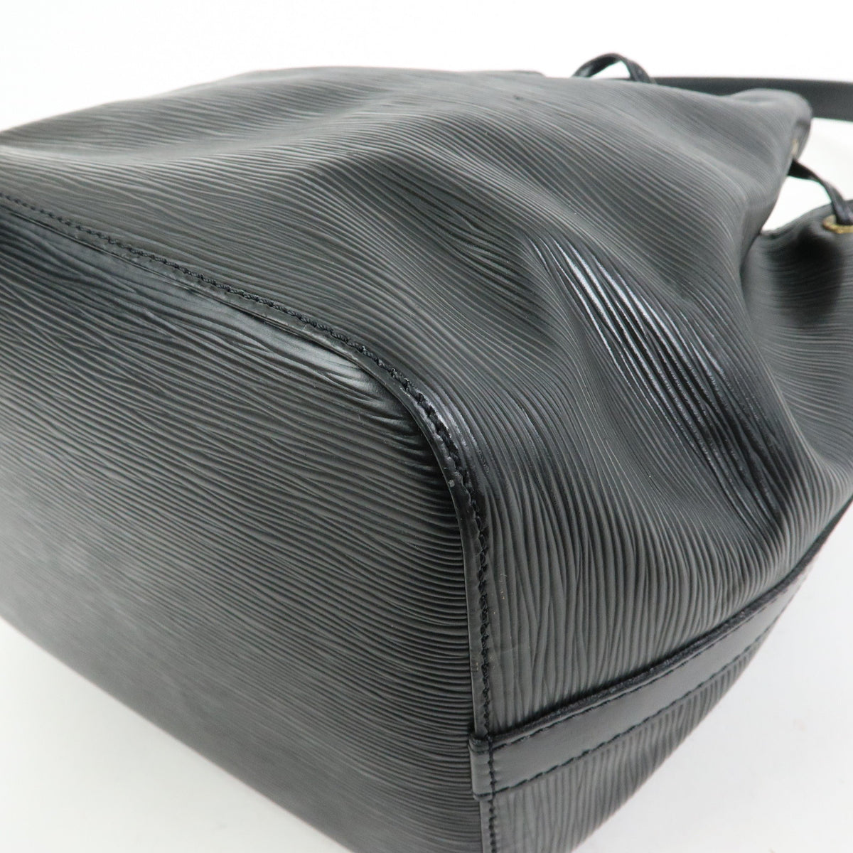 Louis Vuitton Epi Petit Noe Leather Shoulder Bag Noir Black M59012