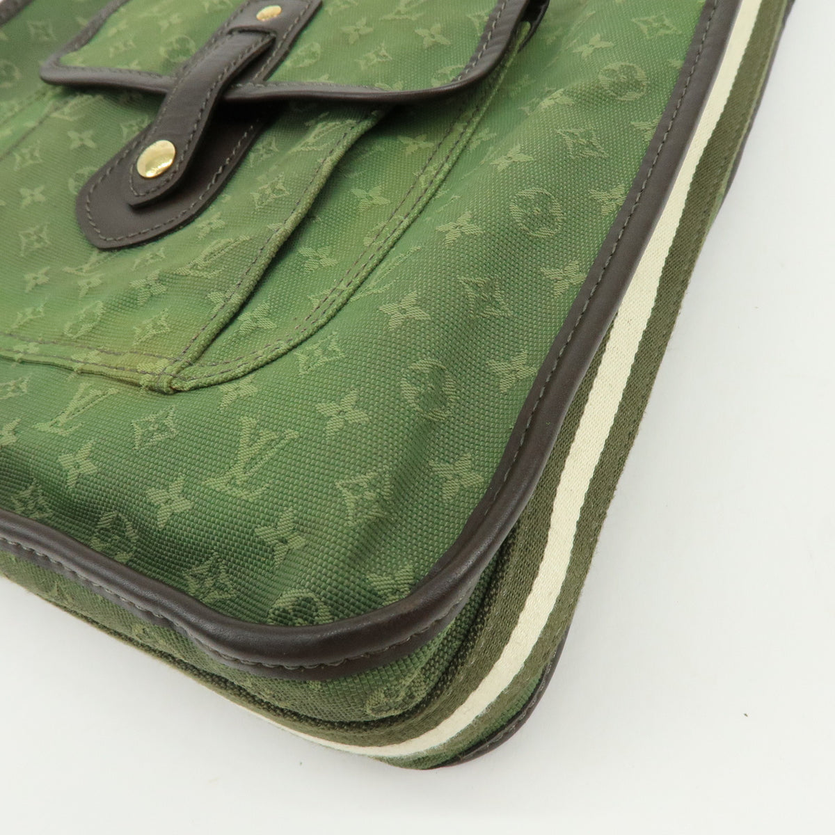 Louis Vuitton Monogram Mini Buzzas Marie Kate Shoulder Bag Khaki M92322
