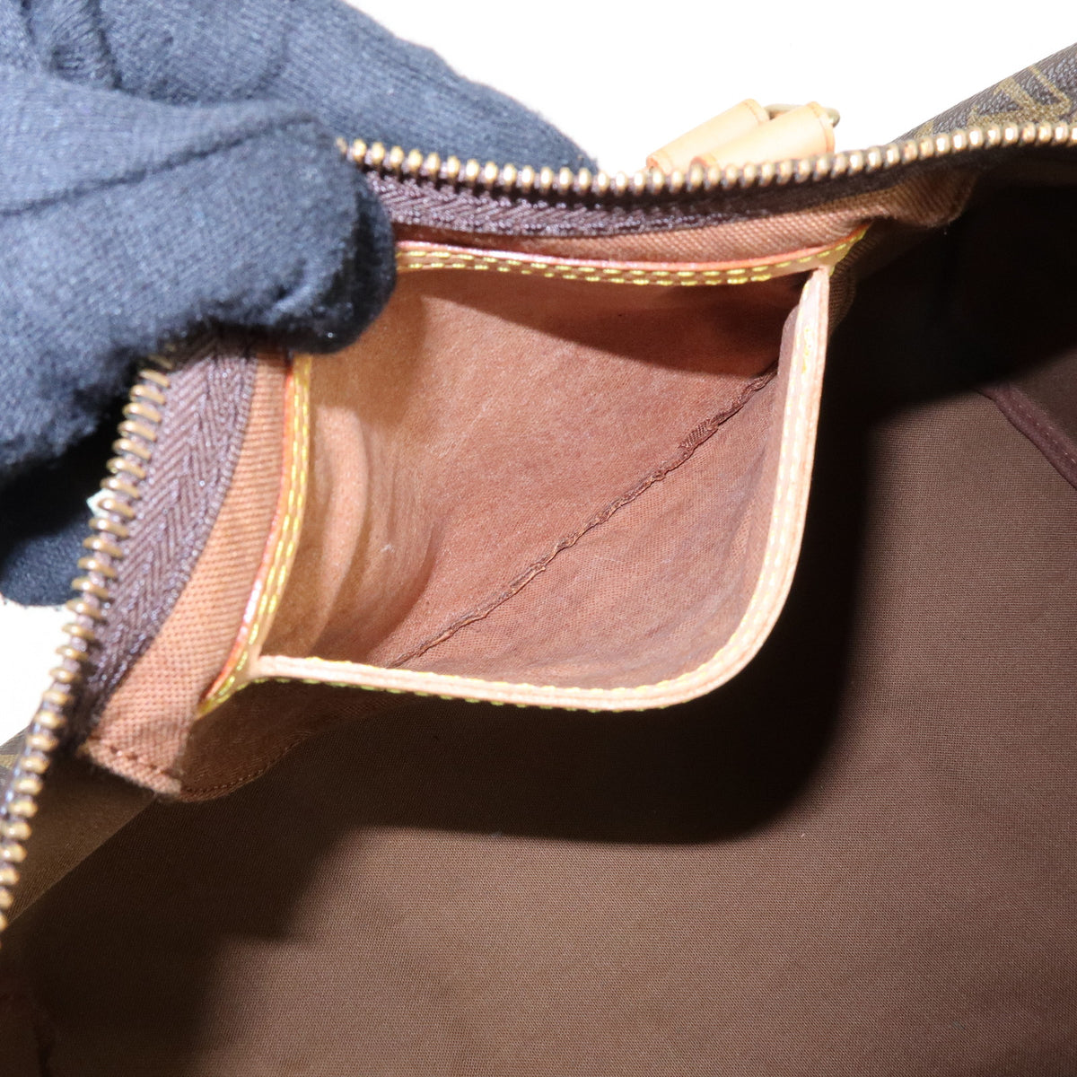 Louis Vuitton Monogram Speedy 40 Hand Bag Boston Bag Brown M41522