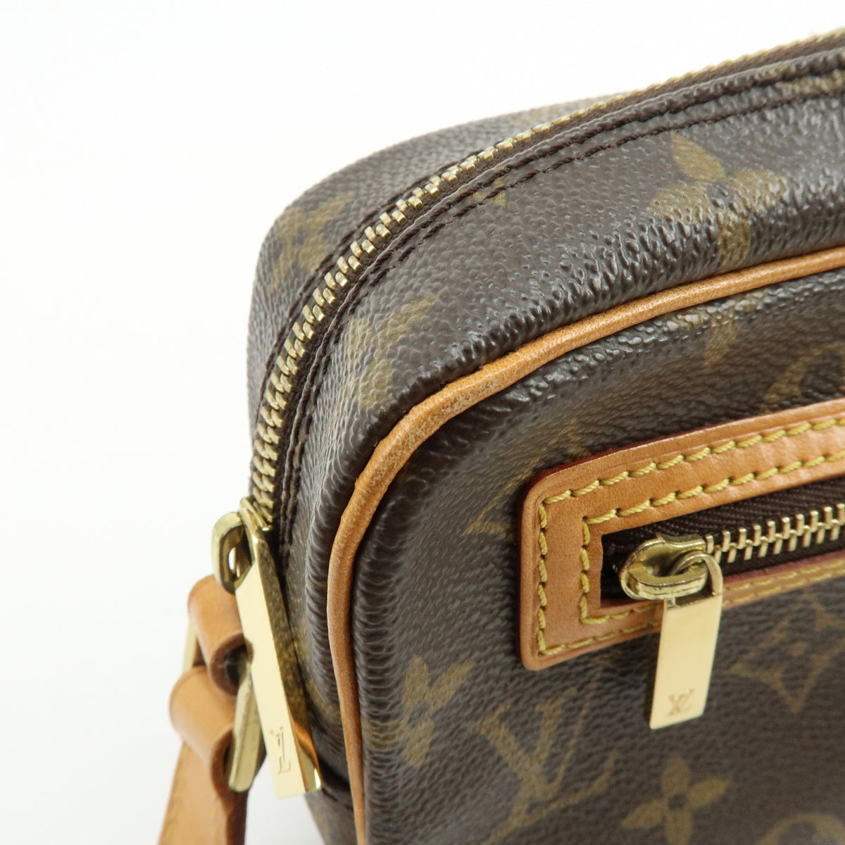 Louis Vuitton Monogram Pochette Cite Shoulder Bag Brown M51183
