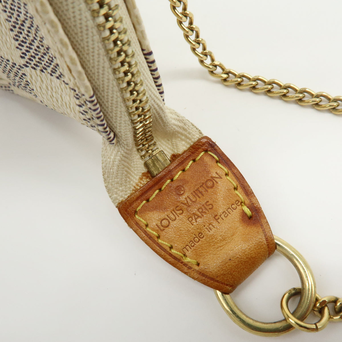 Louis Vuitton Damier Azur Mini Pochette Accesoire Pouch N58010