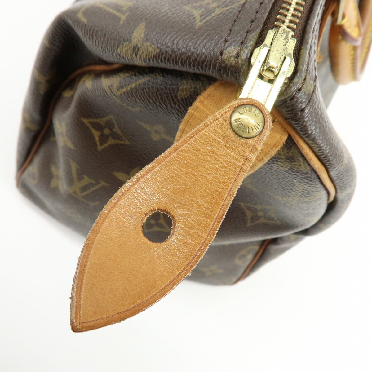 Louis Vuitton Monogram Speedy 30 Boston Bag Hand Bag Brown M41526